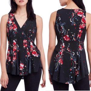 Free People Back to Basics Wrap Top SZ XS